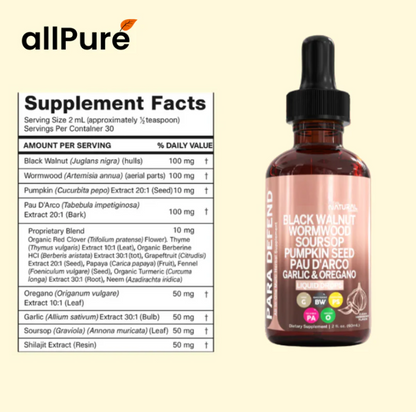 Wormwood Black Walnut Parasite Detox